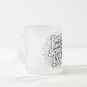 Beste Back to School ooit 2024 ontwerp Matglas Koffiemok (Voorkant links)
