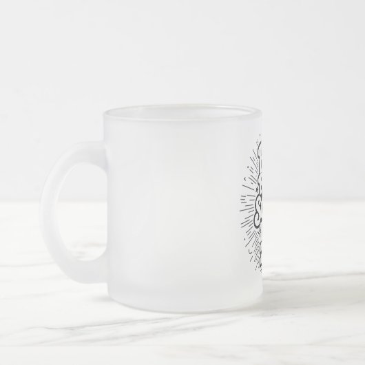 Beste Back to School ooit 2024 ontwerp Matglas Koffiemok (Links)