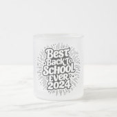 Beste Back to School ooit 2024 ontwerp Matglas Koffiemok (Center)