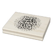 Beste Back to School ooit 2024 ontwerp Rubberstempel (Stempel)