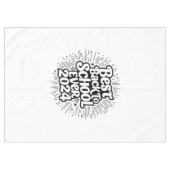 Beste Back to School ooit 2024 ontwerp Tafelkleed (Voorkant (Horizontaal))