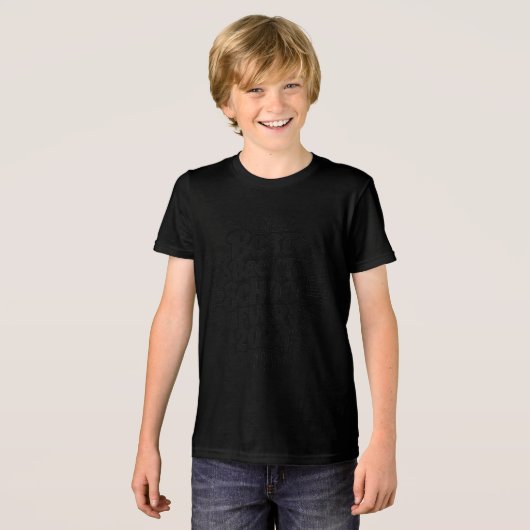 Beste Back to School ooit 2024 ontwerp Tri-Blend Shirt (Voorkant volledig)