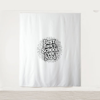 Beste Back to School ooit 2024 ontwerp Wandkleed