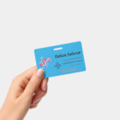 Beste badge bevestigingsmiddel – Baseball.Peak.Tea (Handheld)