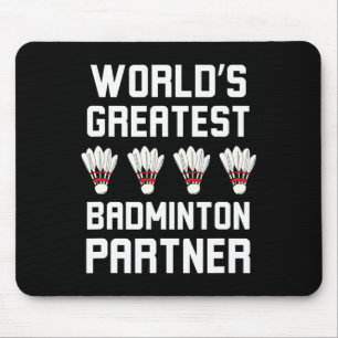 Beste Badminton Partner ter wereld Cool Badminton Muismat