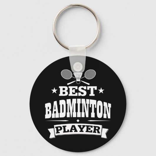 Beste Badminton-speler Sleutelhanger (Voorkant)