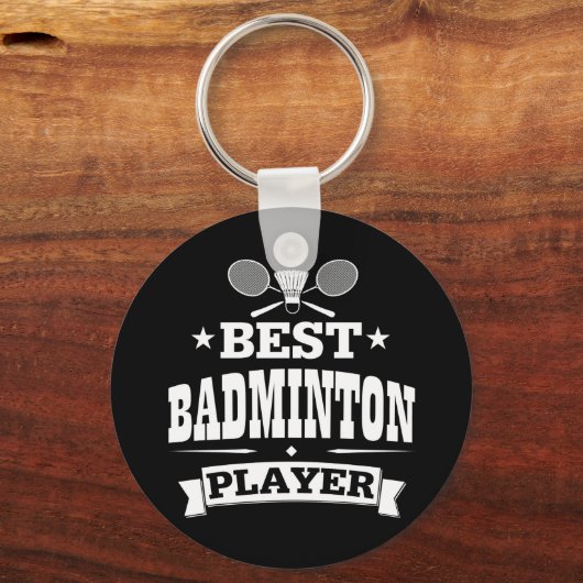 Beste Badminton-speler Sleutelhanger (Voorkant)