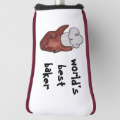 Beste Baker Squirrel ter wereld Golfheadcover (Draai 90)