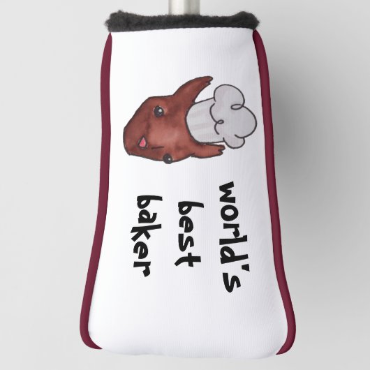 Beste Baker Squirrel ter wereld Golfheadcover (Draai 90)