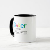 Beste Bakker Ooit Zoekmachine Resultaat Mok (Voorkant links)