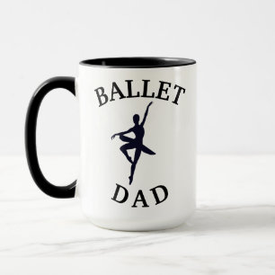 Beste 'BALLET DAD' ooit! Dansende vaders koffie Mok