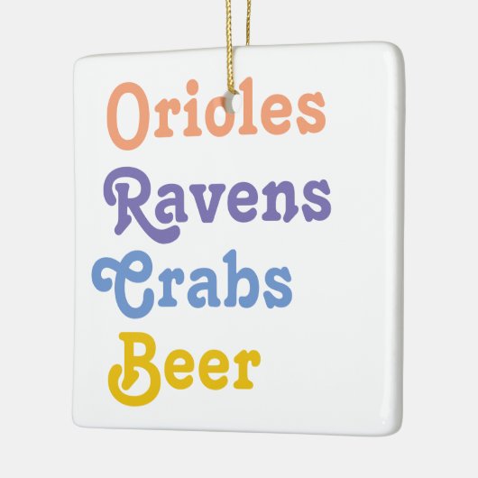 Beste Baltimore Keramisch Ornament (Links)