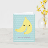 Beste Banaan Kaart (Gele Bloem)