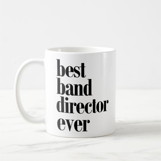 Beste banddirecteur ooit Mok! Koffiemok (Links)