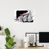 Beste Bandoneon Tango Poster (Thuiskantoor)