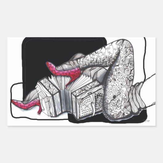 Beste Bandoneon Tango Rechthoekige Sticker (Voorkant)
