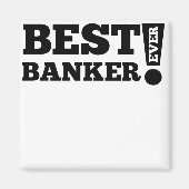 Beste bankier ooit magneet (Voorkant)