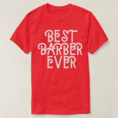 Beste Barber ooit 15 T-shirt (Design voorkant)