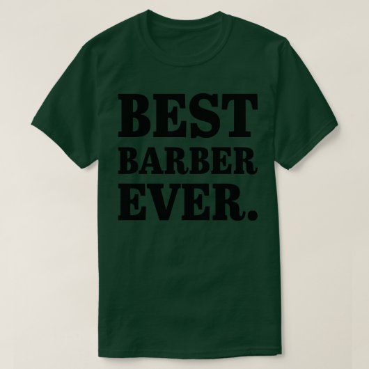 Beste Barber ooit 18 T-shirt (Design voorkant)