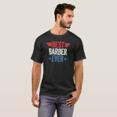 Beste Barber ooit 1 T-shirt (Voorkant volledig)