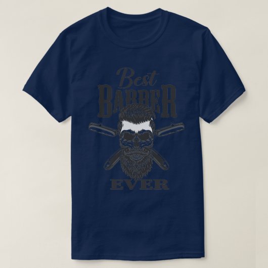 Beste Barber ooit 6 T-shirt (Design voorkant)