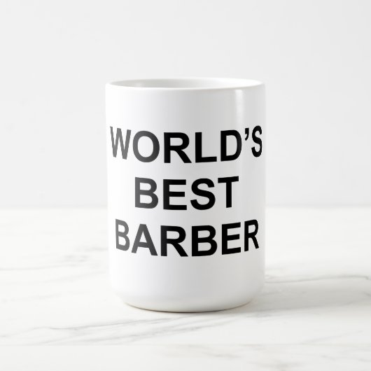 Beste Barber ter wereld Koffiemok (Center)