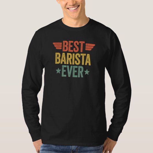 Beste Barista Ever 3 T-shirt (Voorkant)