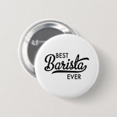 Beste Barista ooit Ronde Button 5,7 Cm (Voorkant /achterkant)