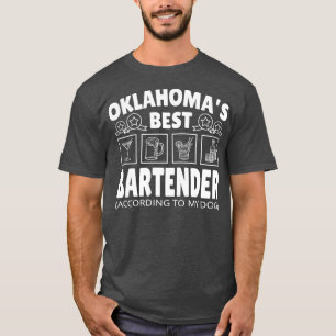 Beste Bartender Oklahoma T-shirt