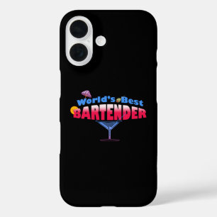 Beste Bartender ter wereld iPhone 16 Hoesje