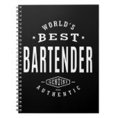 Beste Bartender ter wereld Notitieboek (Voorkant)
