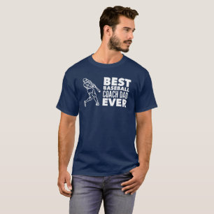 Beste Baseball coach Pap per Vaderdag T-shirt