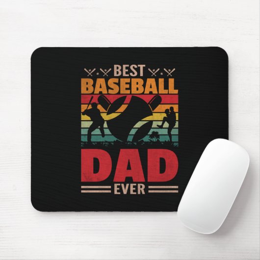 Beste Baseball Pap ooit Muismat (Met muis)