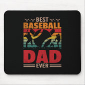 Beste Baseball Pap ooit Muismat (Voorkant)