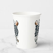 Beste Baseball Pap ooit Papieren Bekers (Rechts)