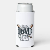 Beste Baseball Pap ooit Seltzer Blikjeskoeler (Seltzer Voorkant)