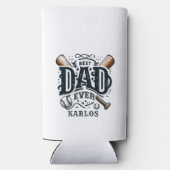 Beste Baseball Pap ooit Seltzer Blikjeskoeler (Achterkant)