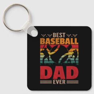 Beste Baseball Pap ooit Sleutelhanger