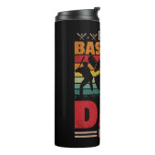 Beste Baseball Pap ooit Thermosbeker (Gedraaid links)