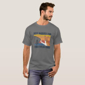 Beste Basenji Pap ooit  kerstdag T-shirt (Voorkant volledig)