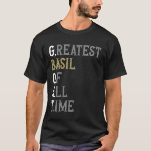 Beste Basilicum aller tijden GOAT Basilicum T-shirt