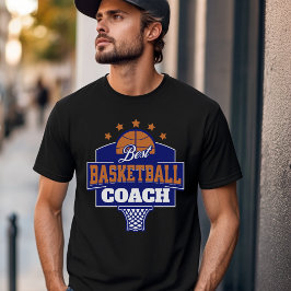 Beste Basketbal Coach Design T-shirt