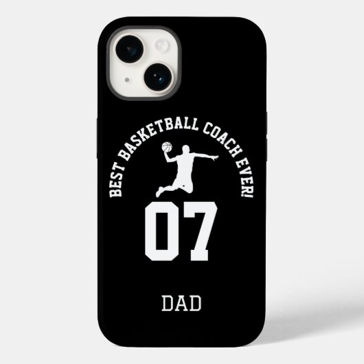 Beste Basketbalcoach Ooit | Sportteam T-Shirt Case-Mate iPhone Case (Achterkant)