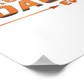 Beste Basketball Coach ooit Poster (Hoek)