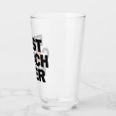 Beste Basketball Coach ooit Sporttumbler Glass Glas (Links)