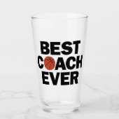 Beste Basketball Coach ooit Sporttumbler Glass Glas (Voorkant)