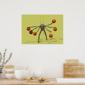 Beste Basketball Dribbler Poster (Keuken)