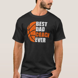 Beste Basketball pa Coach op vaders Dag Retro B T-shirt