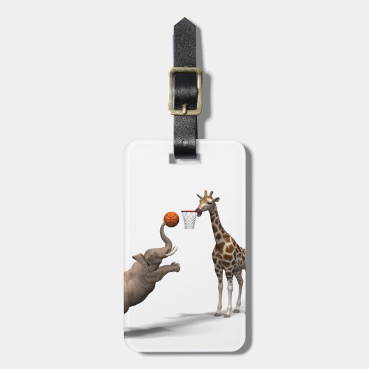 Beste Basketball Scorer Bagagelabel (Voorkant verticaal)
