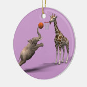 Beste Basketball Scorer Keramisch Ornament (Links)